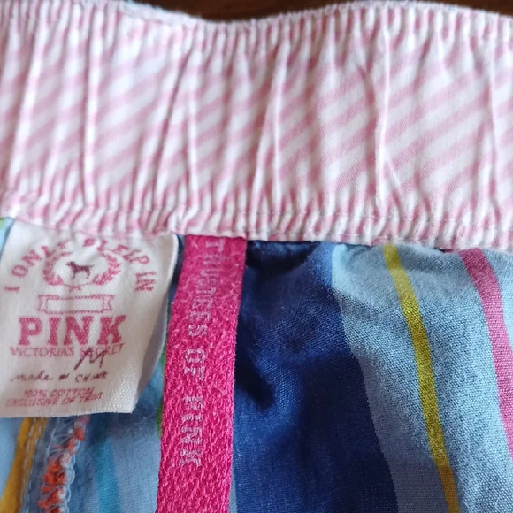 Victoria's Secret Pink Striped Lounge Pants - Picture 2 of 13